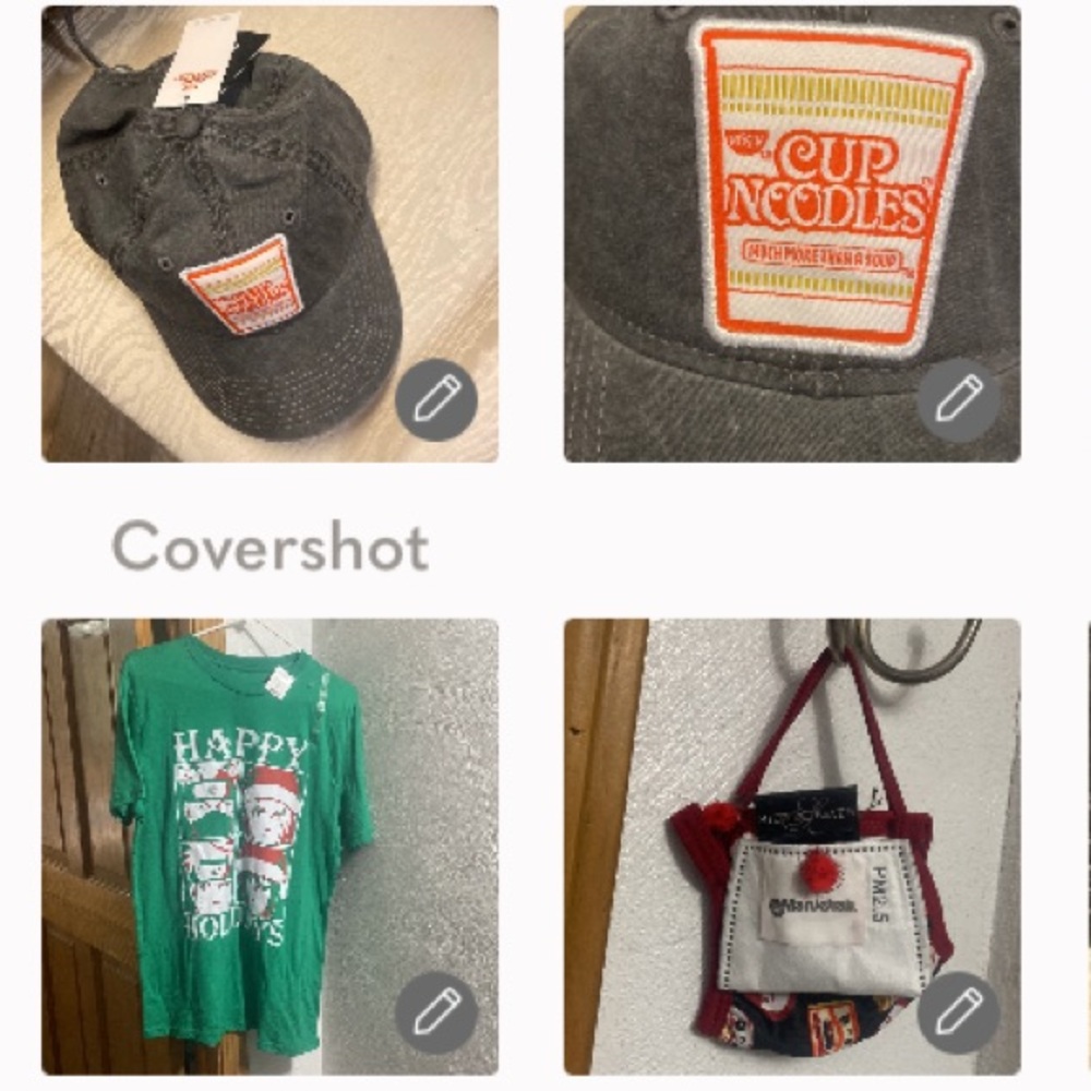 CUP O’ Noodles Nissan🧢🍲+NARUTO tee szL+NOODLE🍜👜
